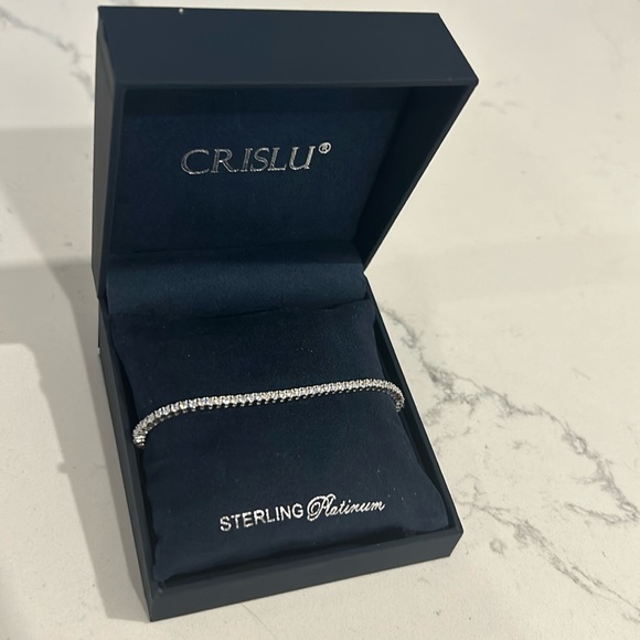 Diamond tennis bracelet - Picture 1 of 2